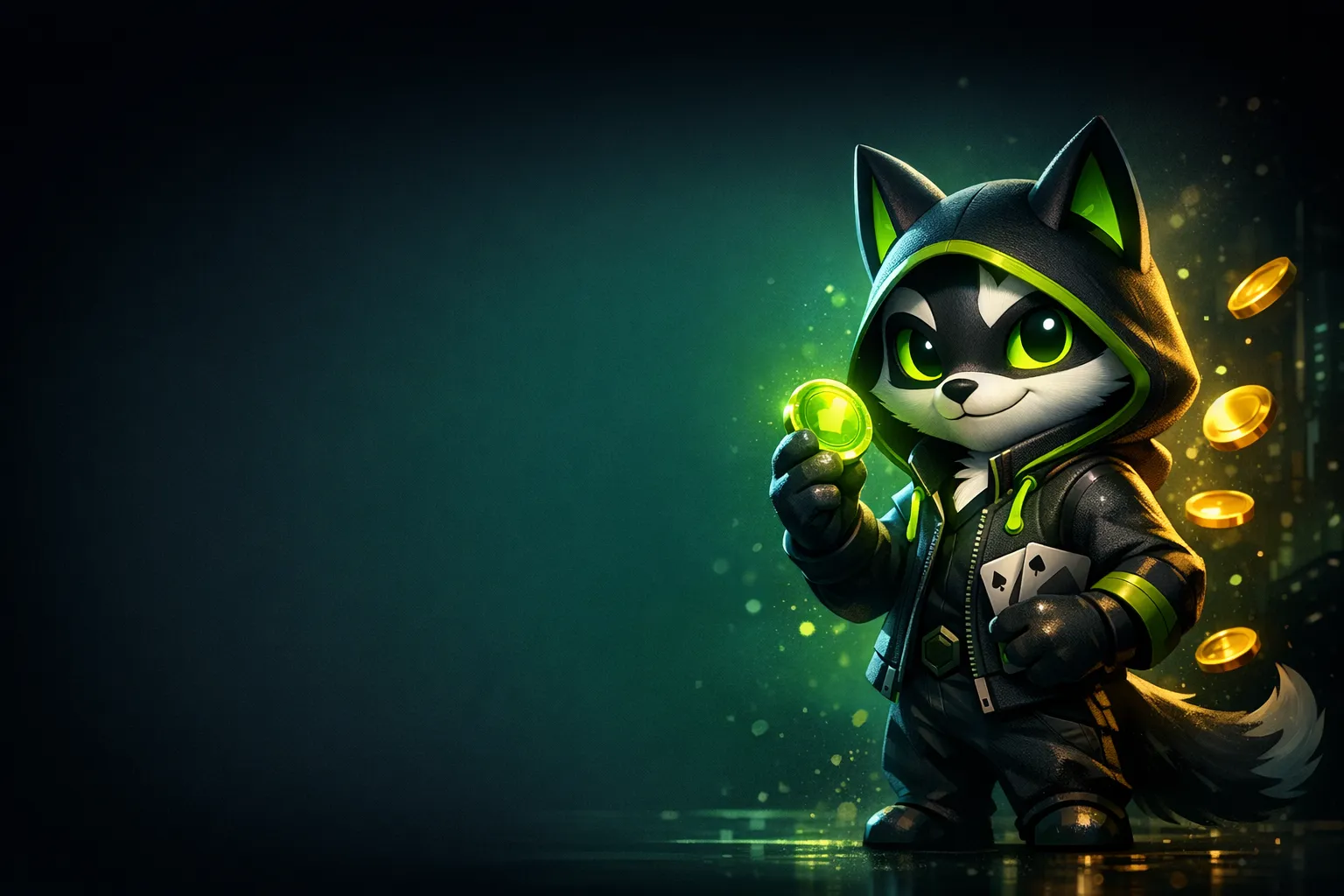 Bcgame Premium 3D glowing crystal orb with deep navy background and gold accent rim light for BCGame app hero image